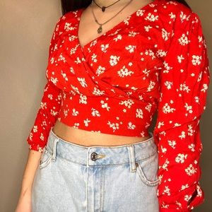 Forever 21 Floral Top